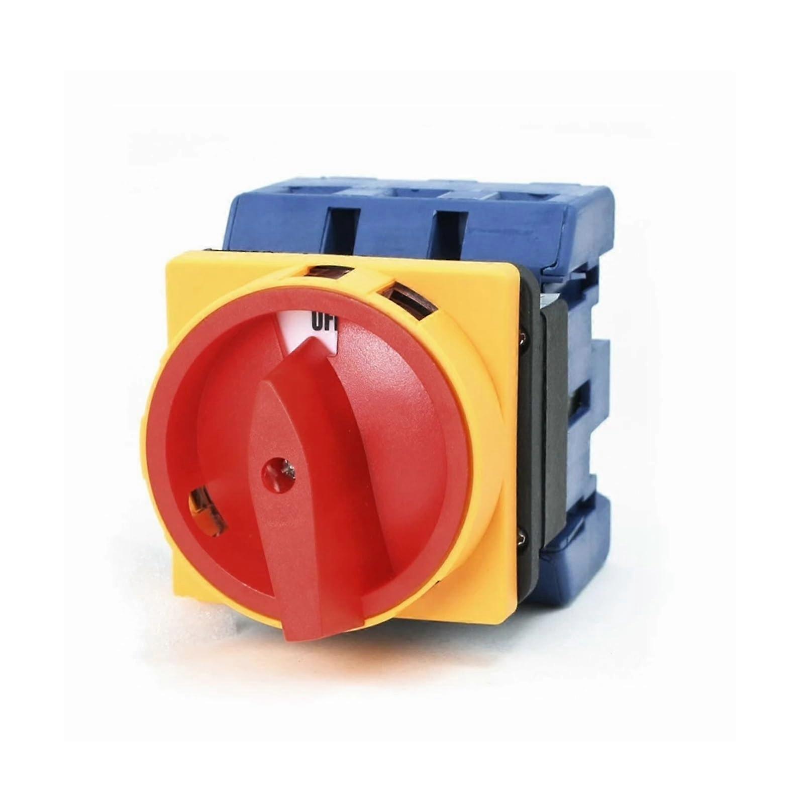 Load Circuit Breaker Switch AC Ui 660V Ith 80A ON/Off 2 Position 3 Poles 3 Phases 3NO Rotary Cam Changeover Switch