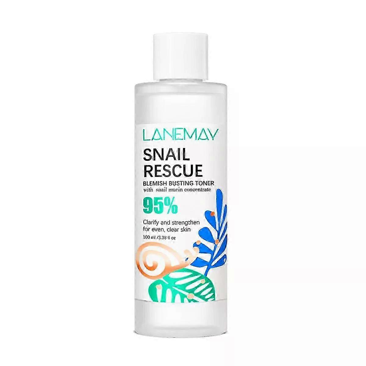 Snail Rescue Blemish Busting Toner95% Snail Mucin毛穴クリーナーハイドレート&バランス均一な肌色