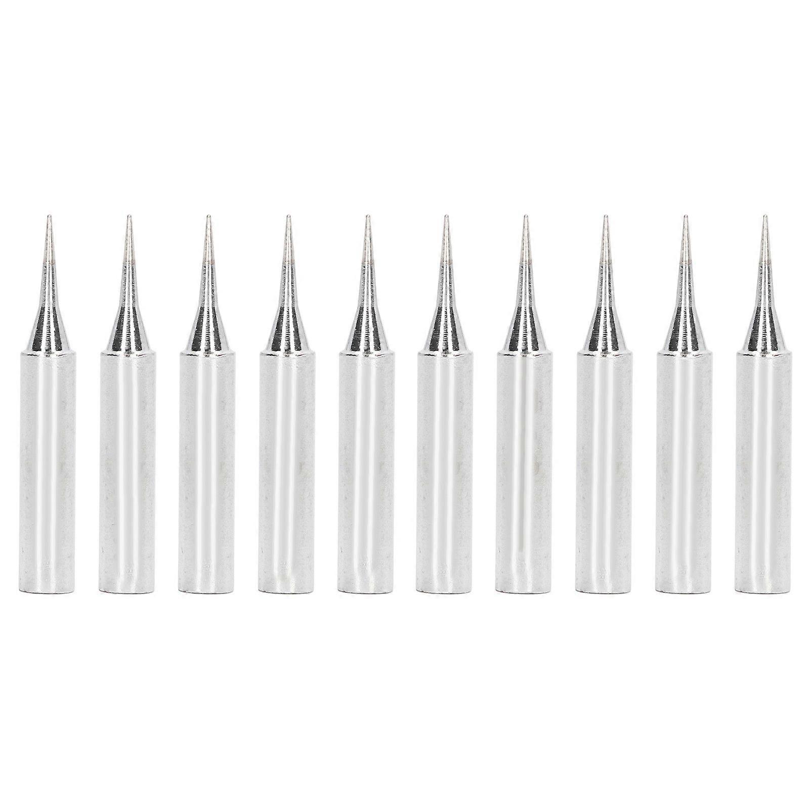 10 Pcs Solder Iron Tip Replacement Solder Station Iron Tool Universal Internal Heating Soldering Tip