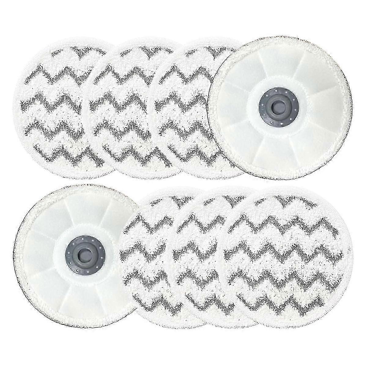 8 PACK 3897A Replacement Rotating Mop Pads Compatible for SmartSteam Scrubbing Steam Mop 3897A 3897A
