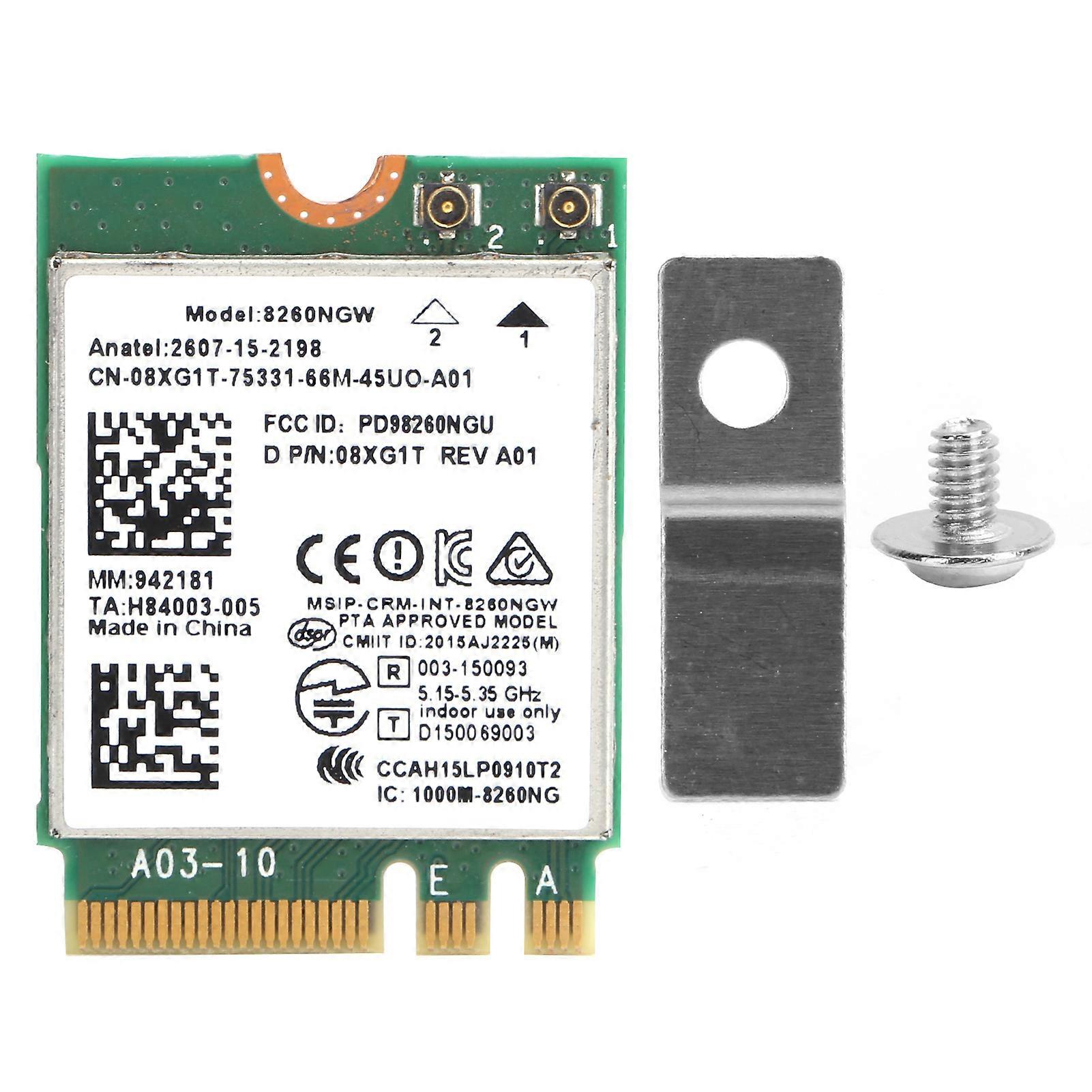 Wireless Network Card DualBand 2.4G/5G Wifi Module Bluetooth 4.2 for Dell xps 12 13 15