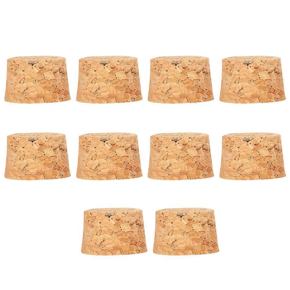 Small Bottle Corks Reusable Replace Beverage Bottle Sealer Light Brown Use 60Pcs