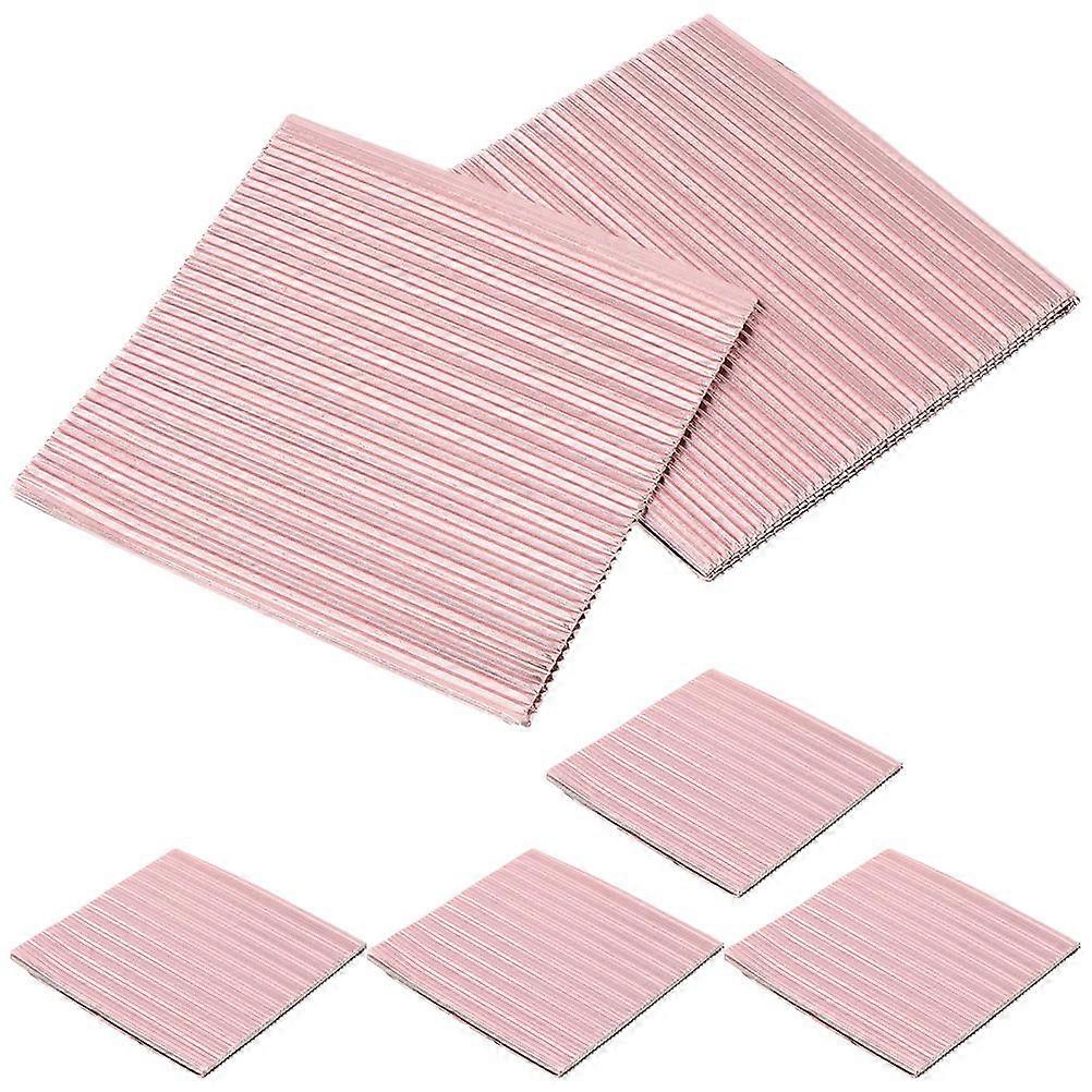 200pcs Practical Candy Wrapping Paper Food-grade Aluminum Foil Sheets Chocolate Wrappers Lollipop Packing Paper