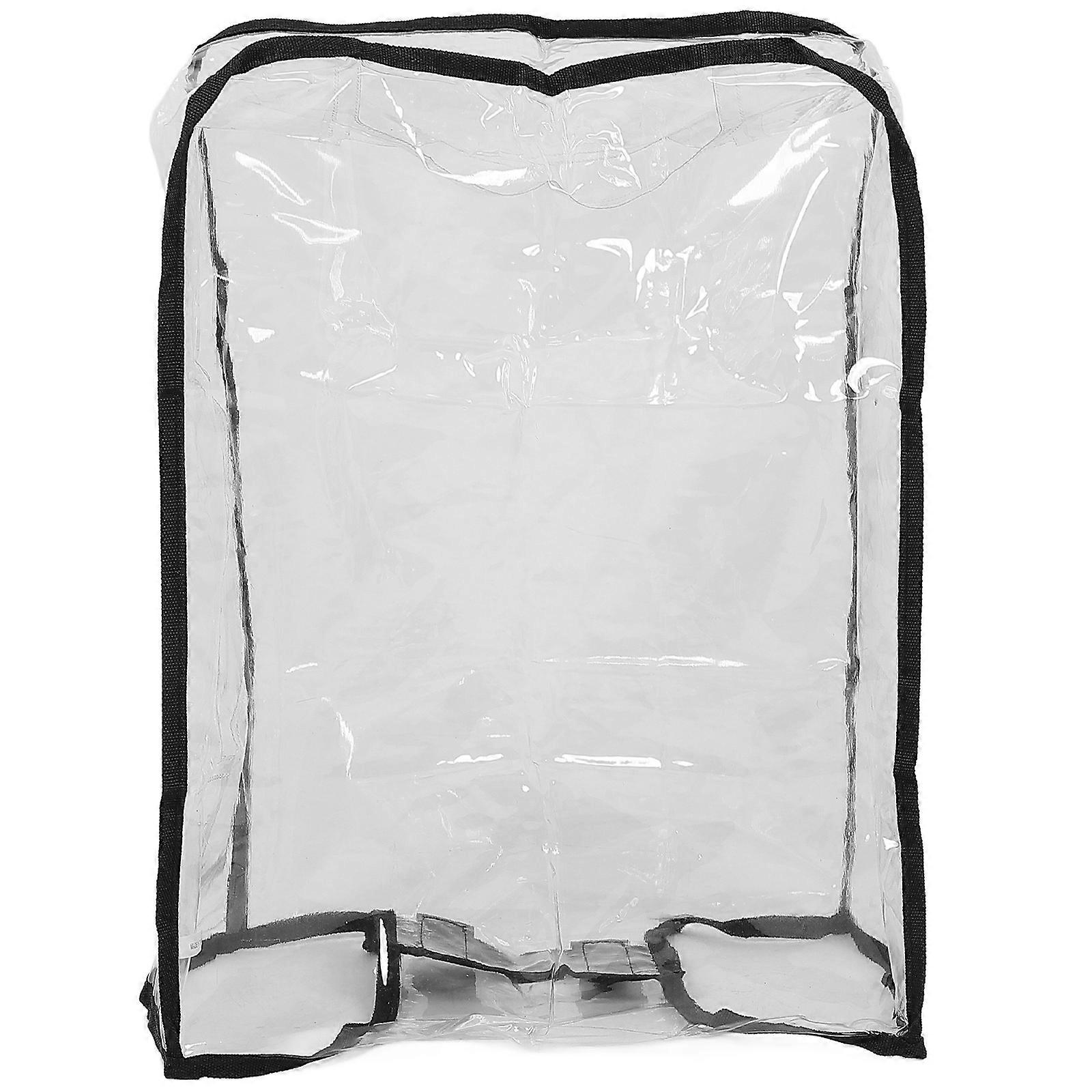 Here's a refined and professional product description based on your input:
**Transparent Thickened PVC Luggage Protector Cover – Dustproof &