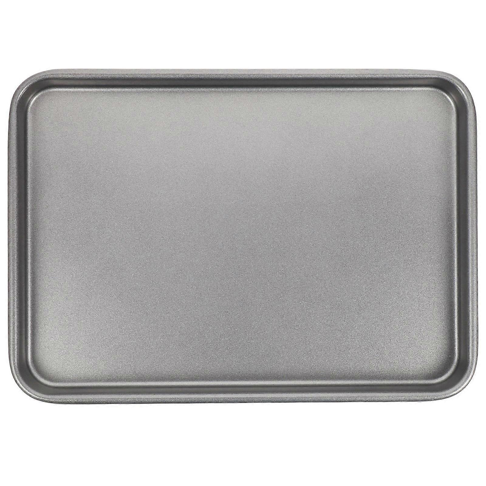 Non Stick Roll Baking Tray Carbon Steel Sheet for Cake Pizza Daily Use Easy Cleaning