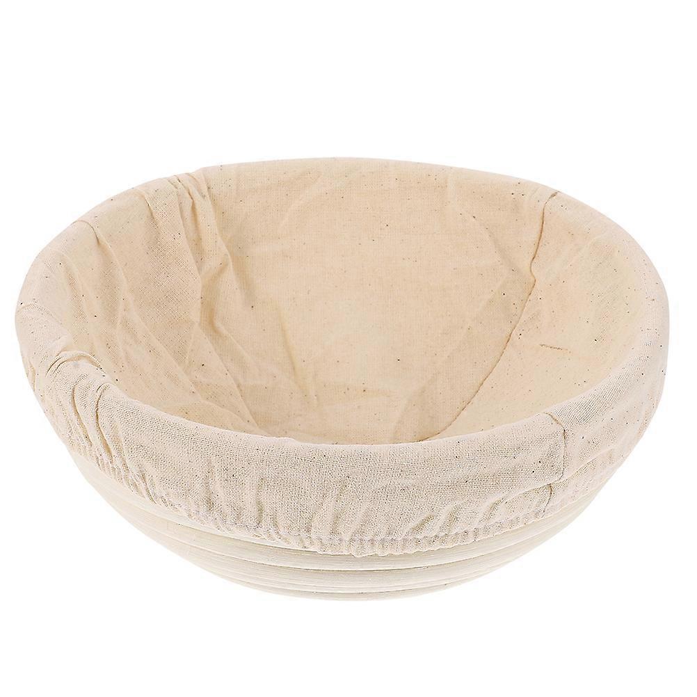 Handmade Rattan Basket Practical Bread Making Container Bakery Use 1Set
