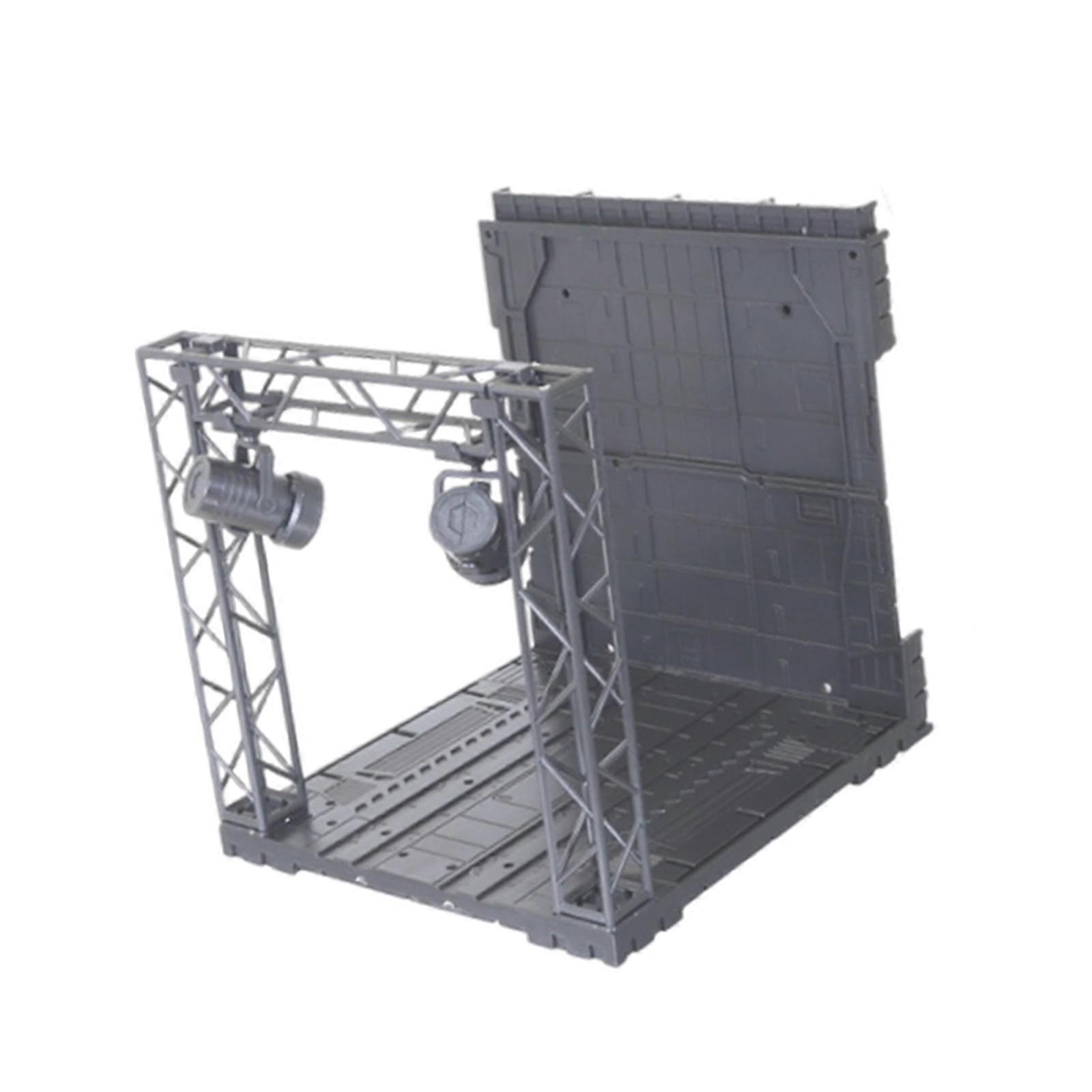 Interlocking Display Base for Models Holder Support Portable Scene Layout Toy