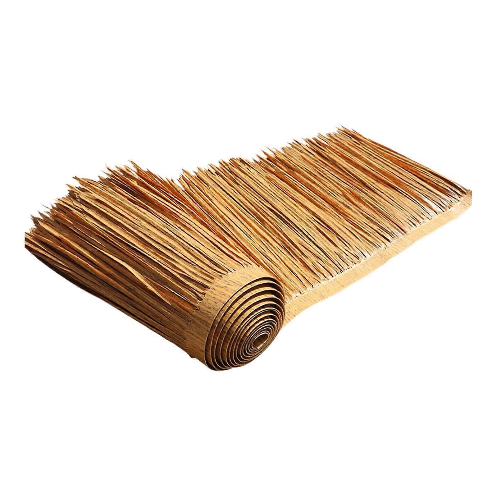 Thatched Roof Simulation, Artificial Palm Roof for Outdoor Patio Bar