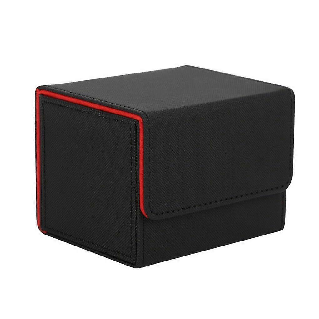 Trading Cards Deck Box Storage With Lid Holder And Dividers, Board Game Case, Protector Album Organizer For Card Collections