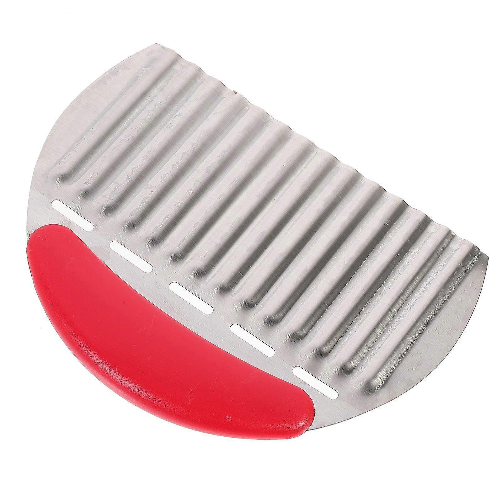 Wave Shaped Potato Choppers Practical Tool For Potatoes Food Preparation Lightweight Plastic Slicing 1Set