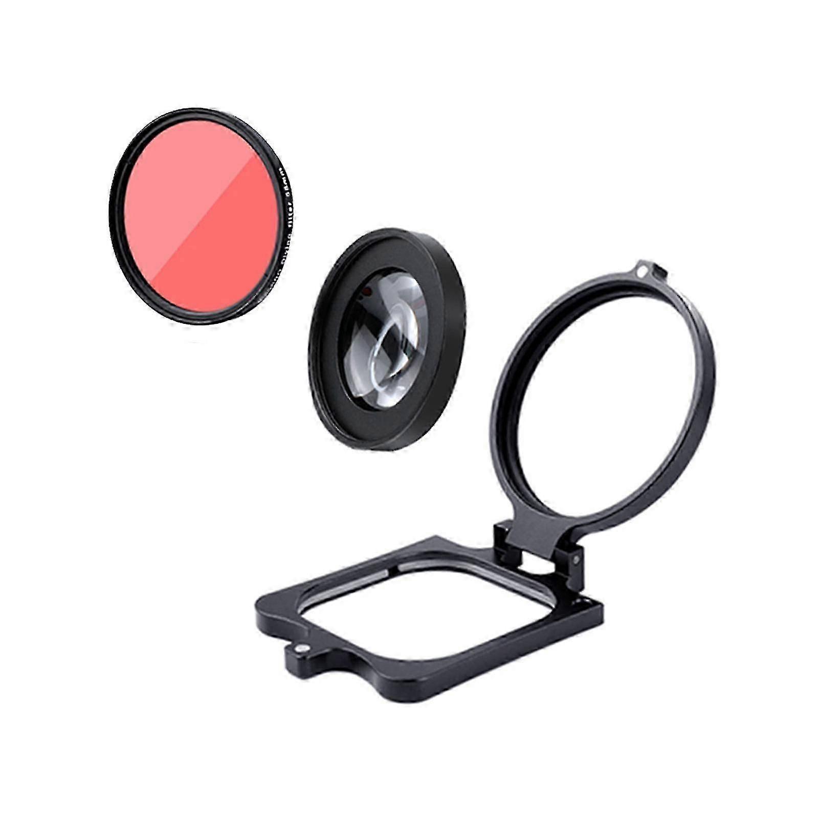 Qin Kit de filtre de plongée de caméra d’action portable professionnel pour Gopro Hero 9 8 5