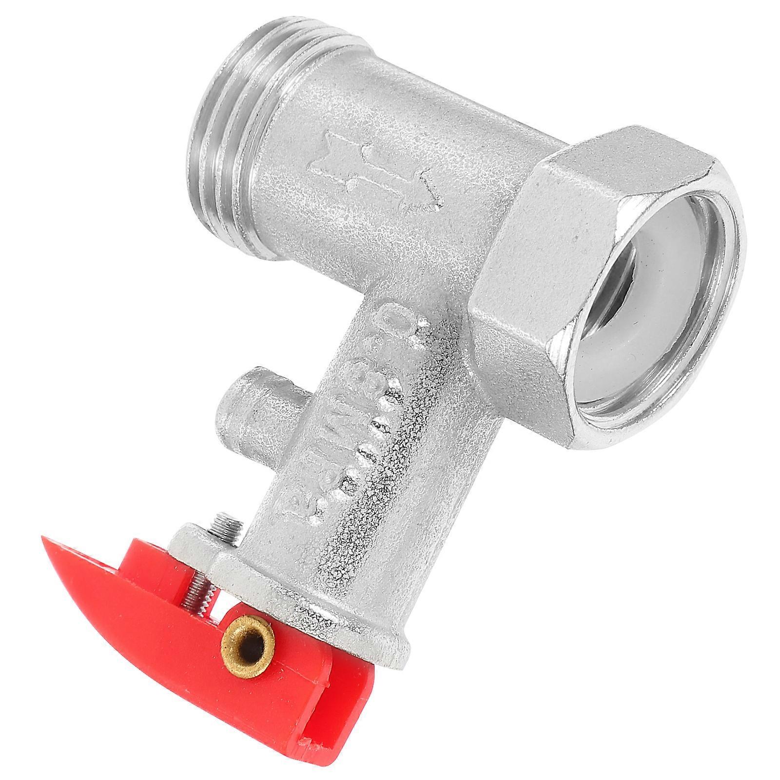 High Pressure Safety Valve Kit for Electric Water Heaters – Brass Relief Valve for Home, Hotel, and Apartment Use – Easy Installation
