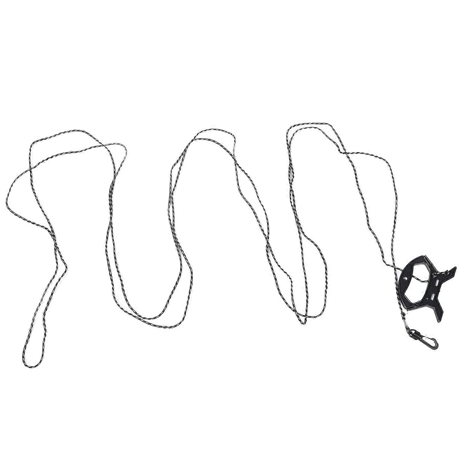 Pull Rope Thick High Strength For Outdoor Activities Nighttime Use Nylon Material 1Set