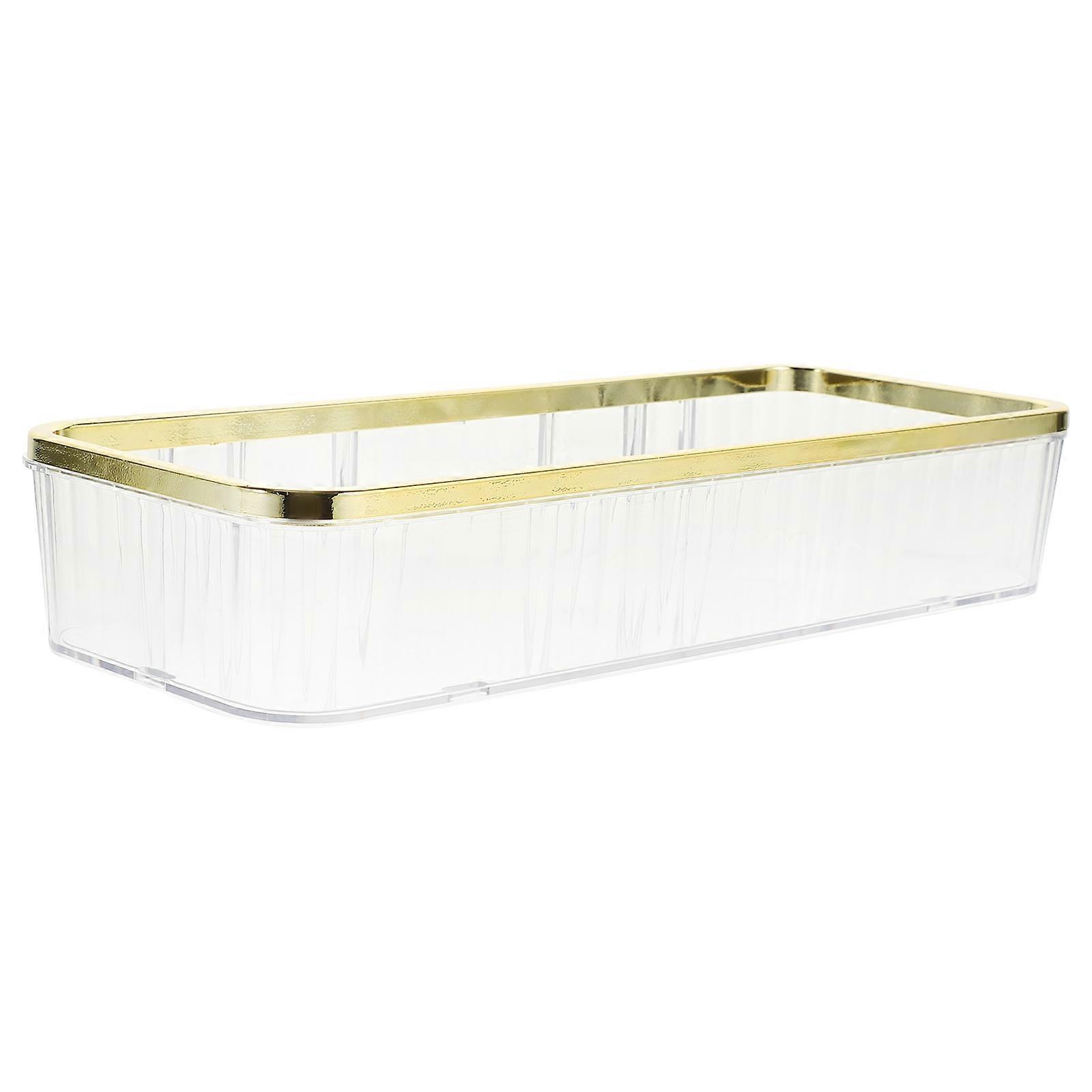 Bathroom Shelf Shower Wall Organizer Punch Free Storage Shelf Clear Display Shelf