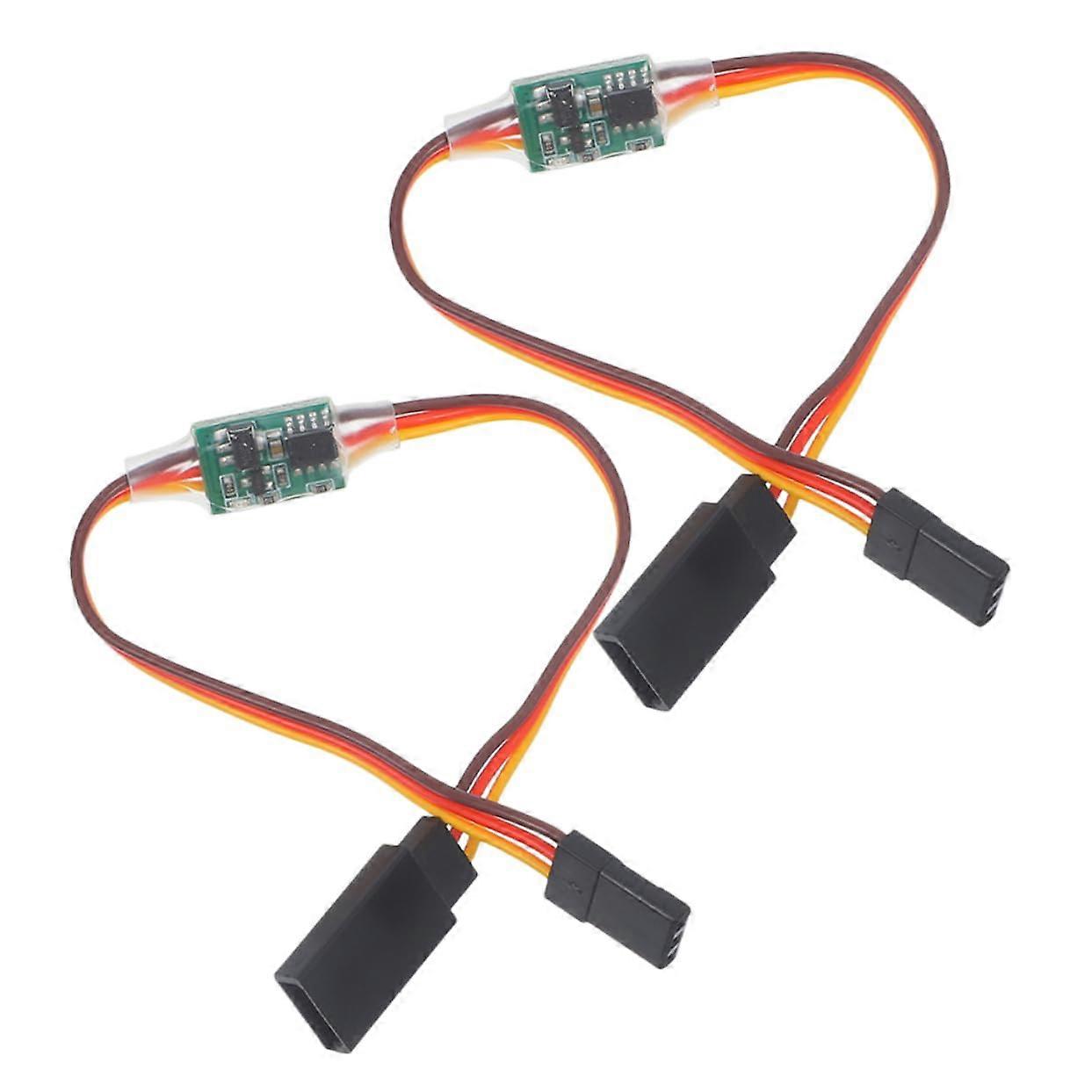 High-Voltage Steering Gear Inverter 2-Pack for Aircraft and Robot Cars, Universal Signal Control, Easy Integration