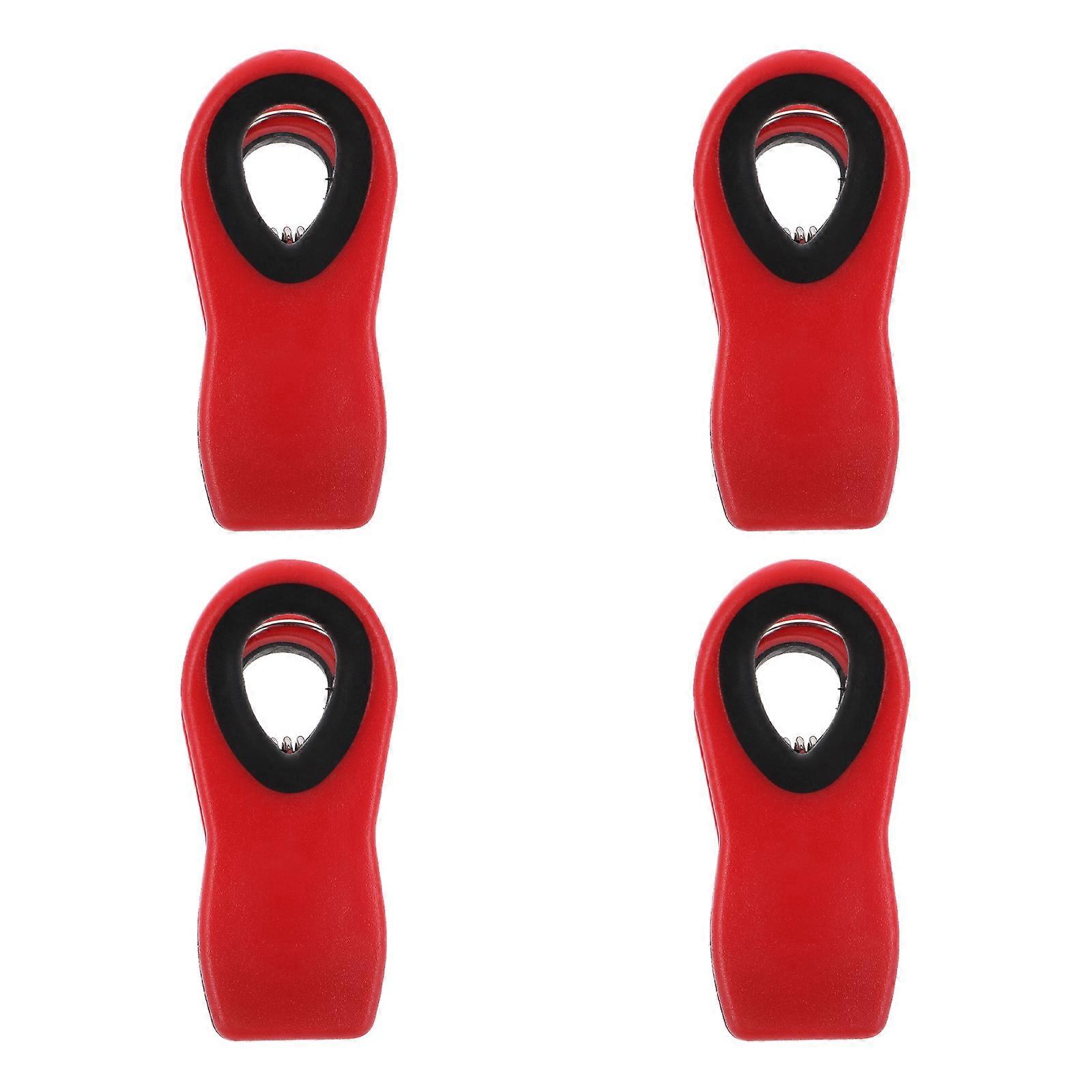 Multipurpose Storage Clips For Household Users Windy Days 7.3X3.2X4.3cm Magnet Food Holding 1 Set 4 Pcs