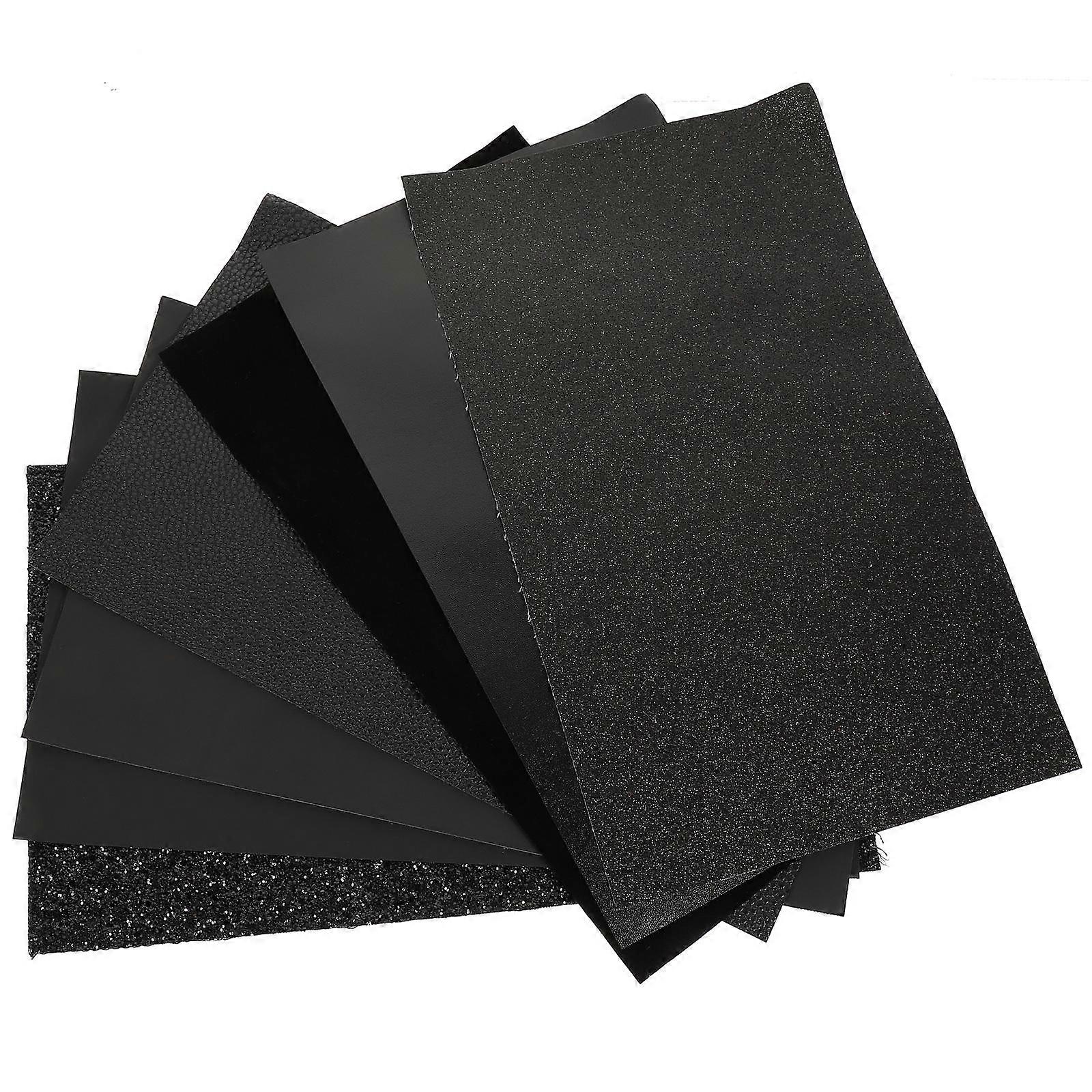 7 Sheets Artificial Sheets PU Sheets DIY Crafts Making Sheets
