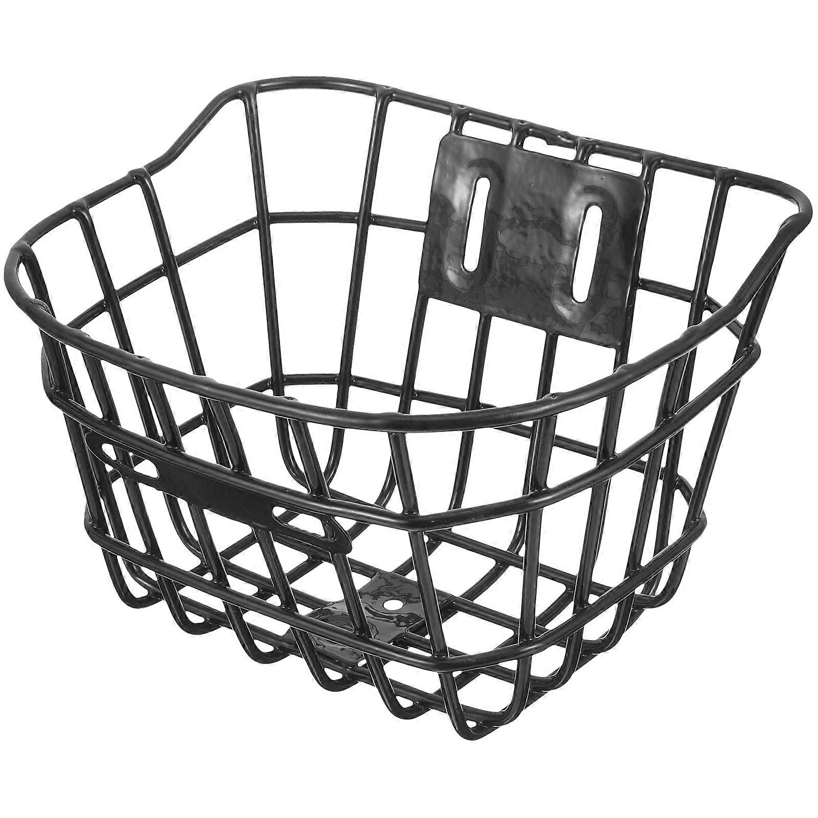 Professional Front Multi Function Riding Bike Basket 2pcs Convenient Vegetable Cycling Supply