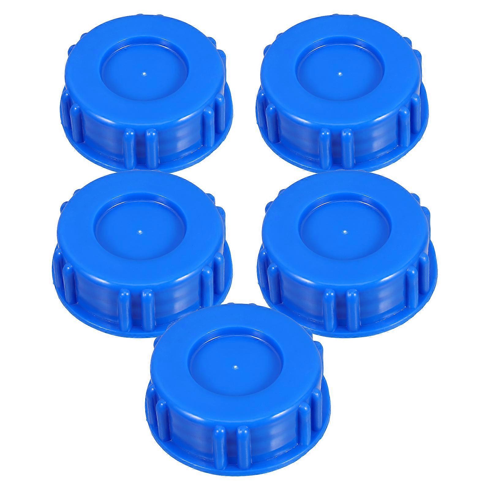 5 PCS Rain Barrel Covers for Water Tanks – HDPE Protective Lids for IBC Buckets and Chemical Drums, Secure Seal for Rainwater Collection
