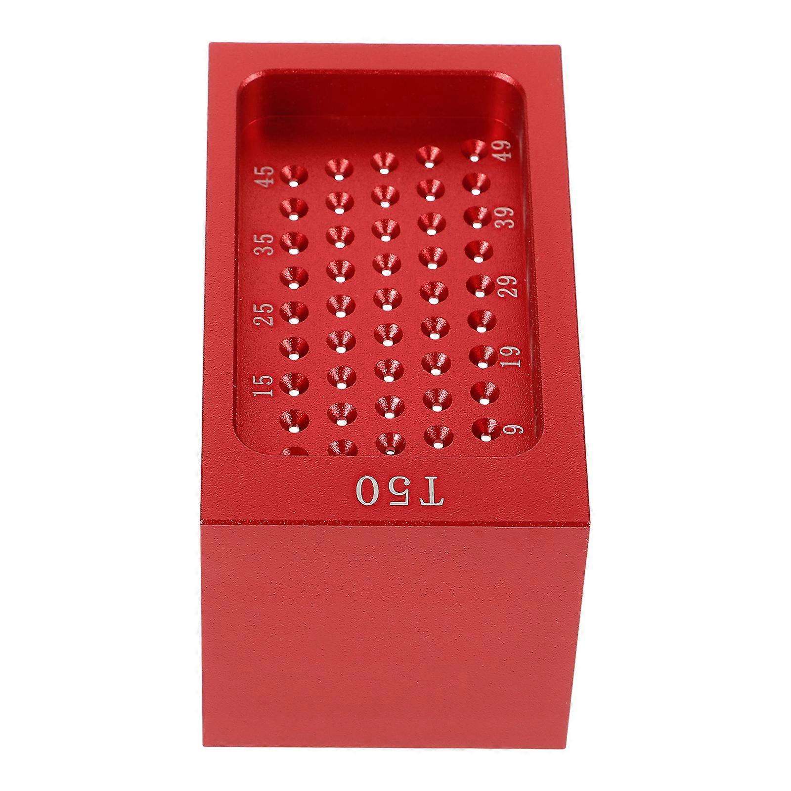 Accuracy Marking T-Rule T Shaped Ruler Metal Ruler For Handcraft Makers 2.8×1.6×1.6In 1Pcs