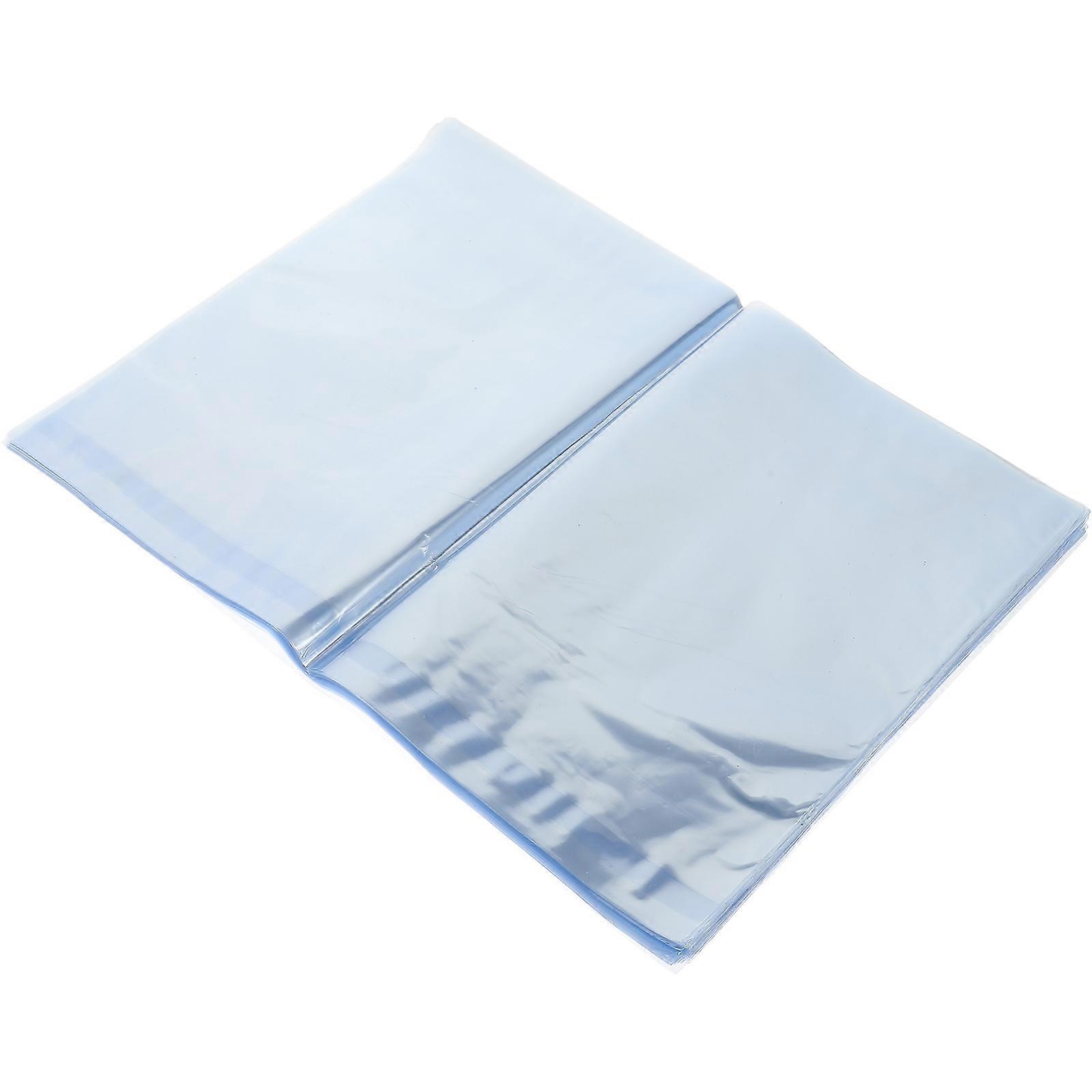 Shrink Wrap Bags for Home 100pcs Blue POF Material Easy to Use and Store