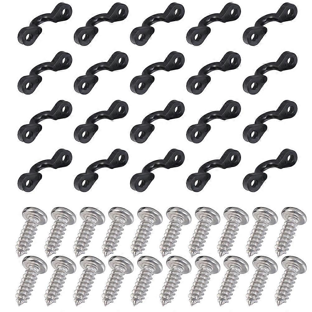 1 Set Durable Deck Buckles C Shaped Humpback Kayak Handle Buckles