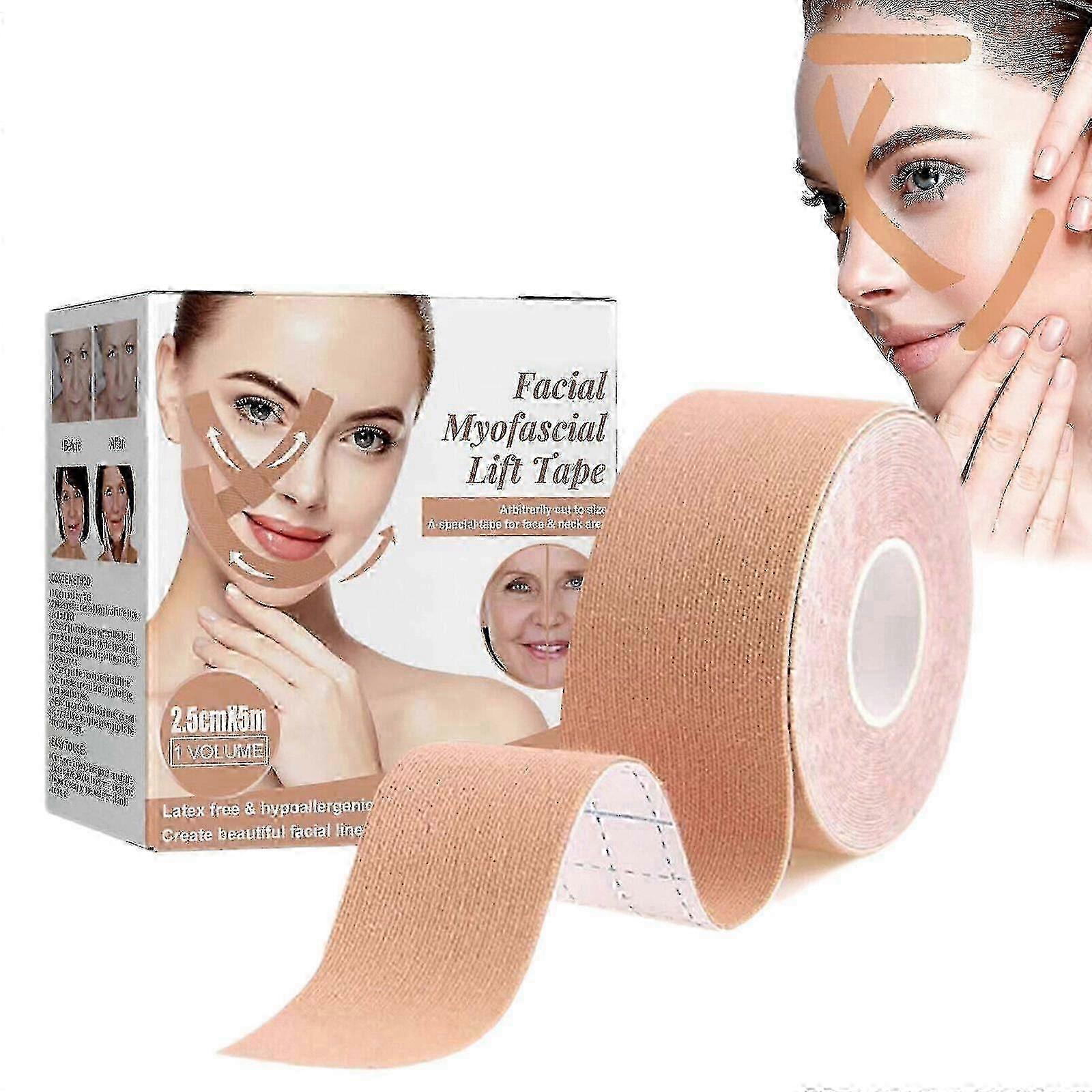 1-3個のひまし油用フェイステープ、ひまし油用フェイステープ、穏やかで効果的、顔用