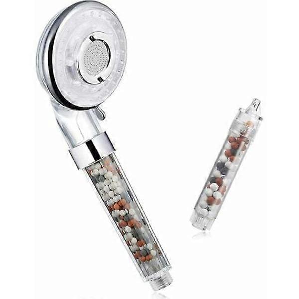 Shower head, negative ion, double filter, 3 modes.