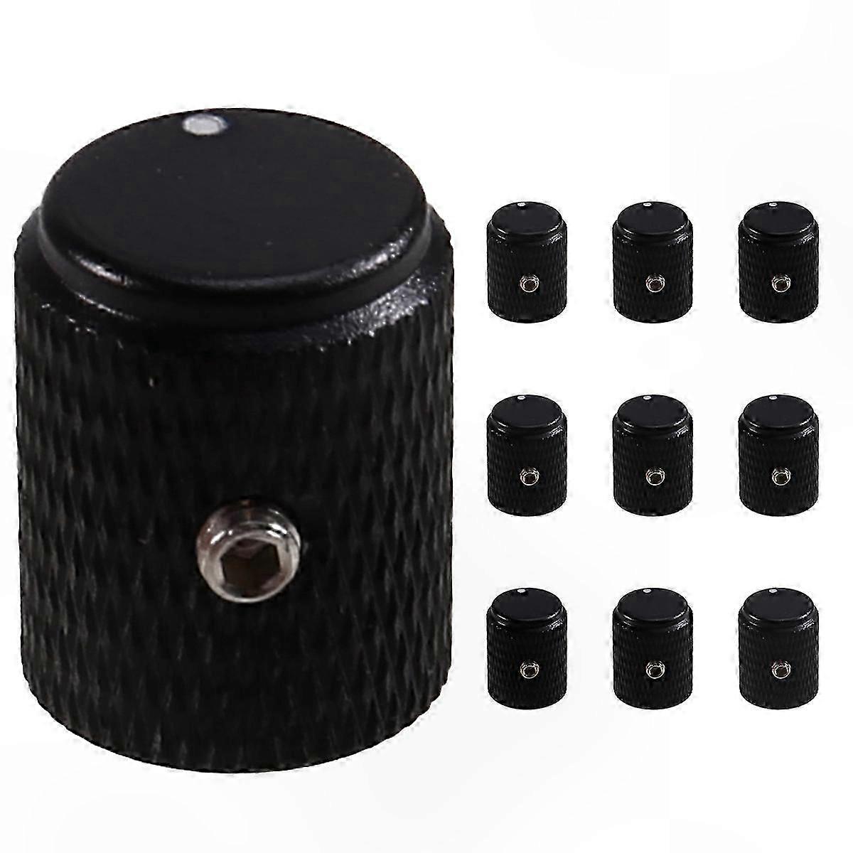 10-Pack Replacement Knobs for Bass Guitar Tone and Volume Control