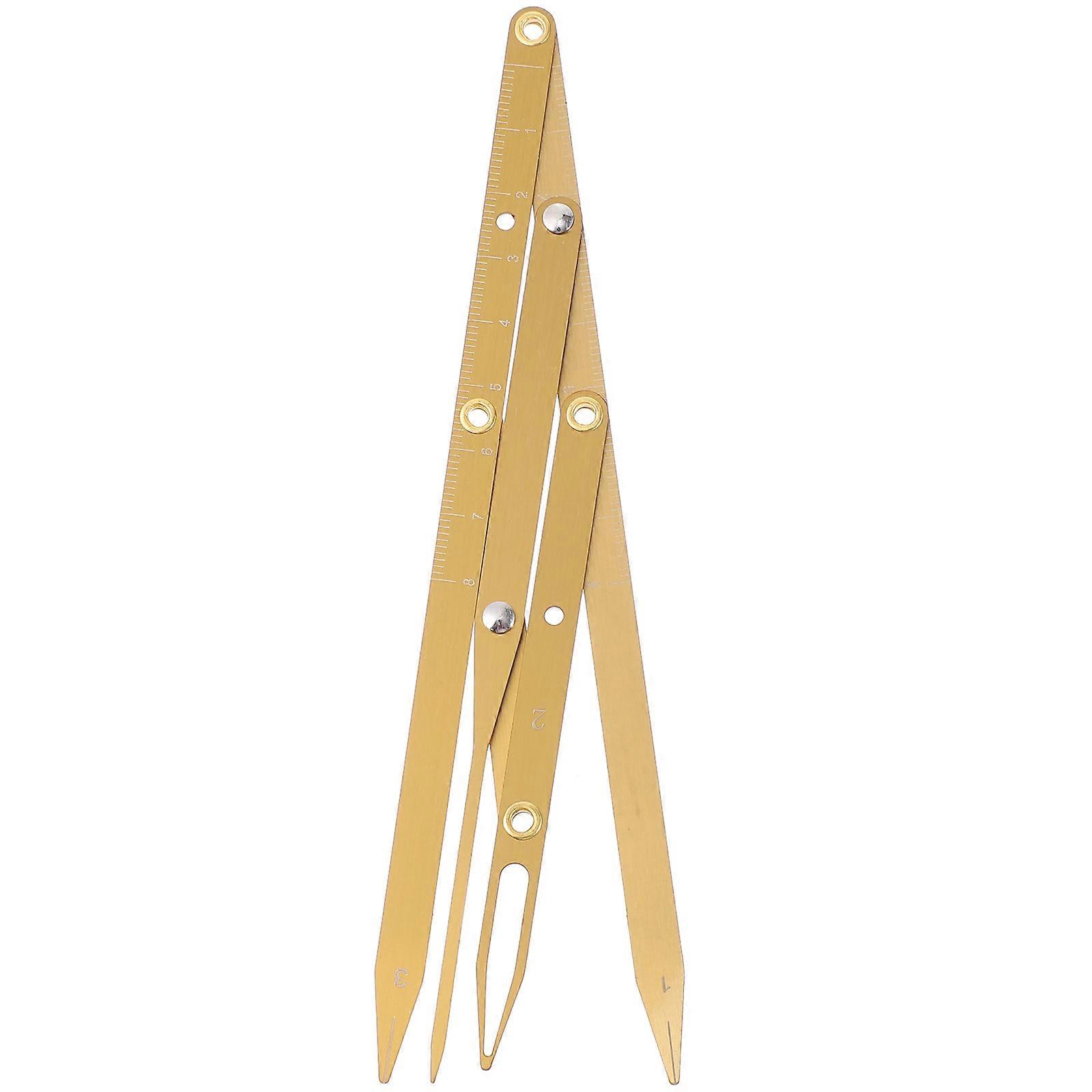 Eyebrow Positioning Tool Eyebrow Measuring Ruler Professional Design For Tattoo Artistry 16X4.5X0.6CM 1Pack