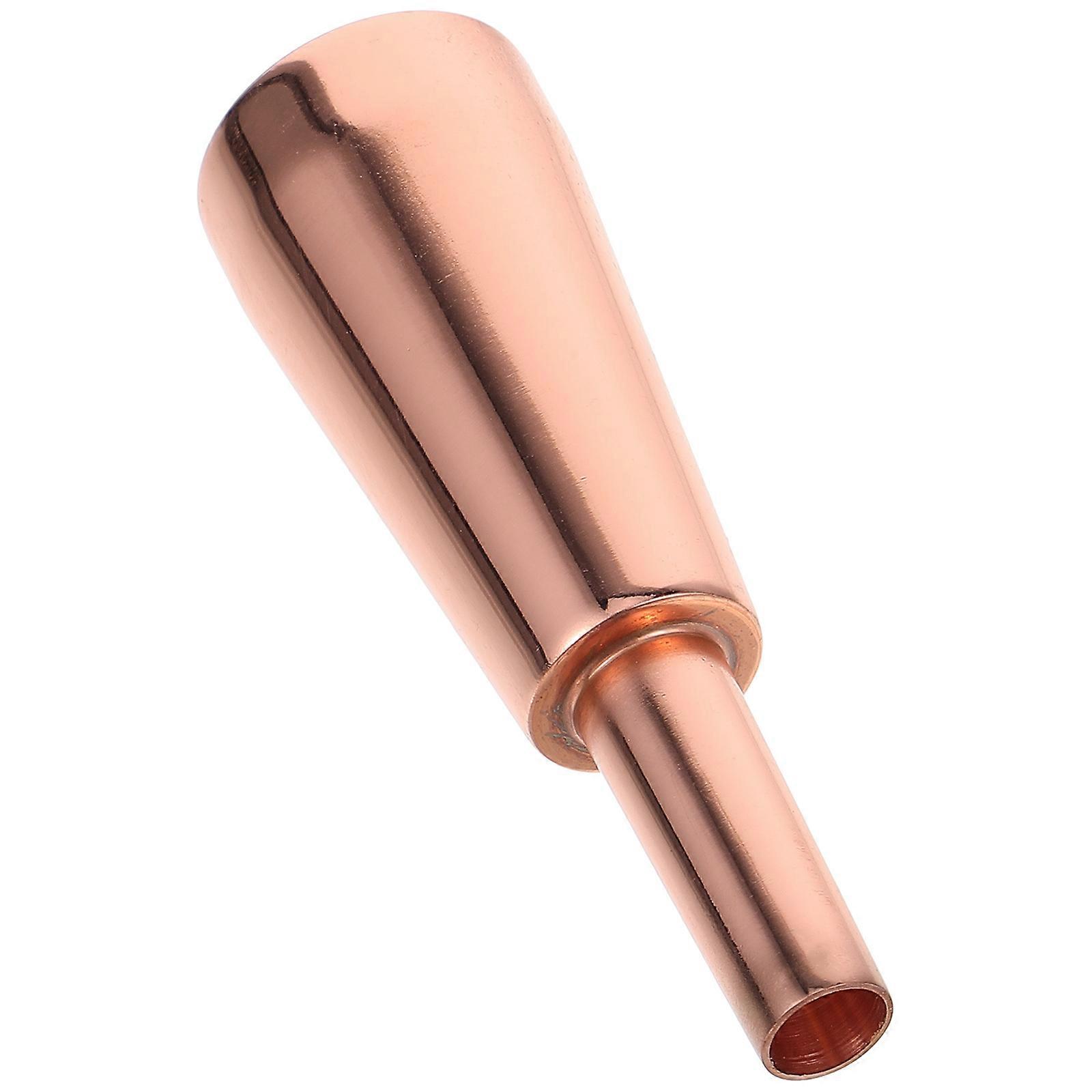Trumpet Mouthpiece Replacement For Practice Sessions Rose Gold Metal Conical Design With High Durability 1Set
