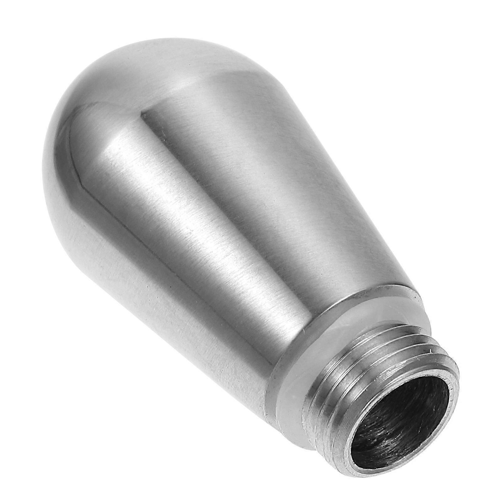 Milk Foaming Spout For Coffee Maker Ideal For Coffee Enthusiasts With Round Shape And Stainless Steel Material 1Pcs