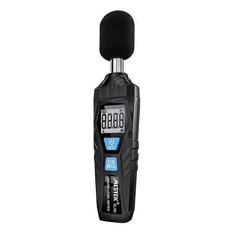 Decibel Meter Digital Sound Level Meter Handheld Noise Meter Tester w/LCD Display Measurement 30-130dB Accuracy 2.0