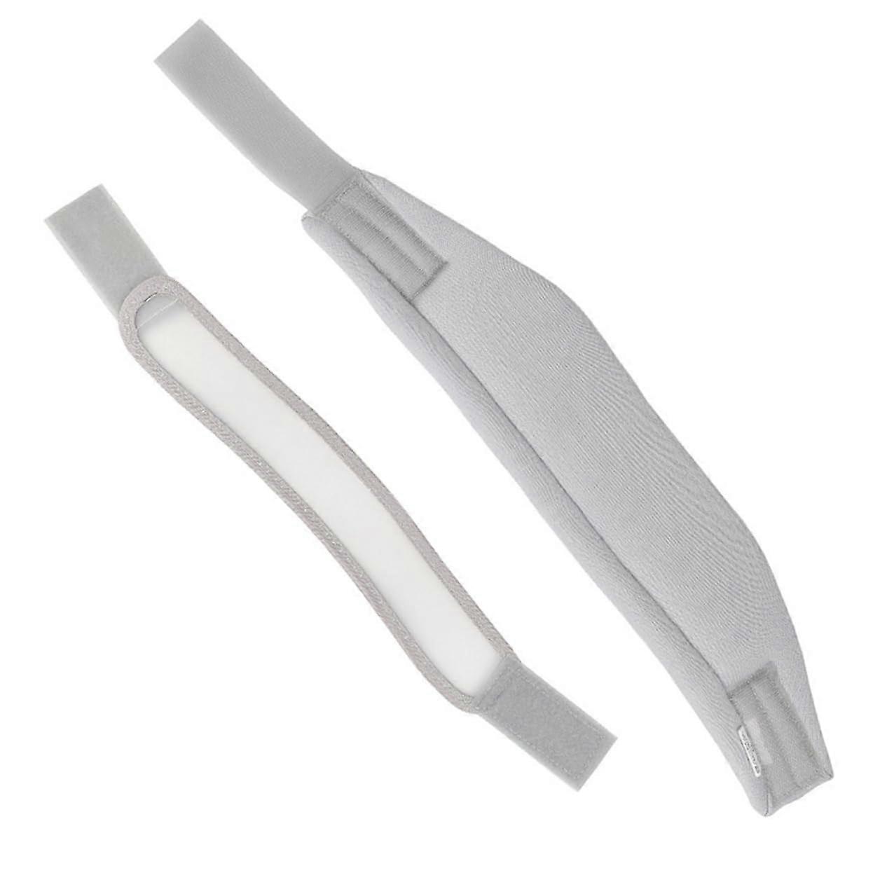 Neck Support Bracket for Women - Adjustable Neck Collar Holder, Protective Neck Roll Support, Plastic Plates, Gray
