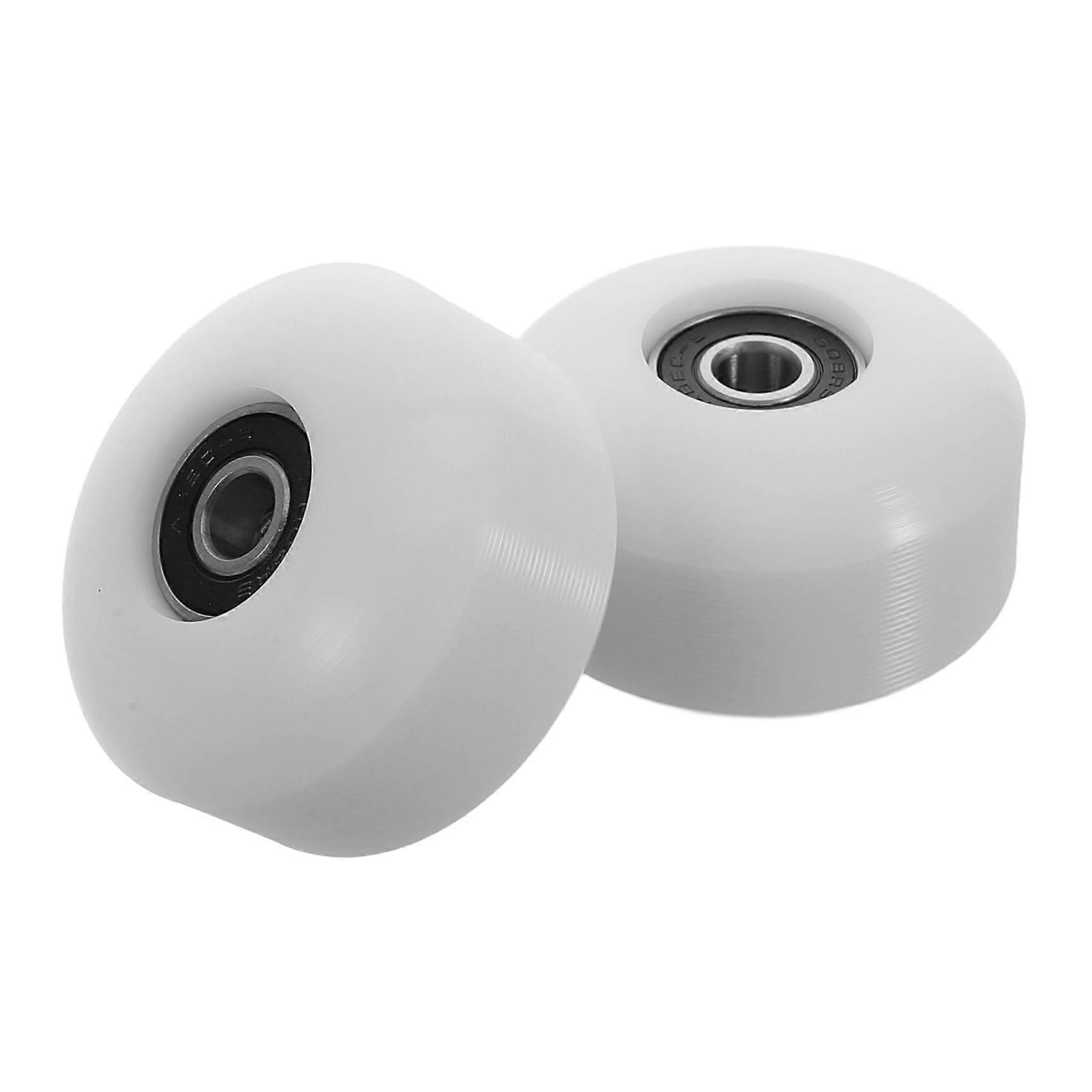 skateboard replacement wheels for street riding smooth white