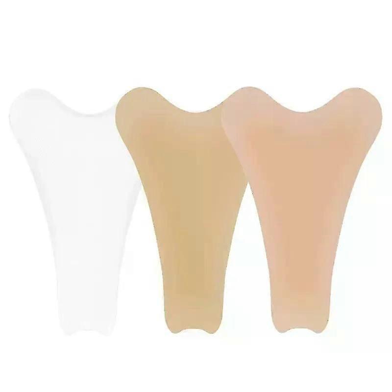 Lot de 3 cache-orteils en silicone en forme de Y pour femme, cache-orteils en silicone pour maillot de bain, cache-sous-vêtements sans couture pour la natation