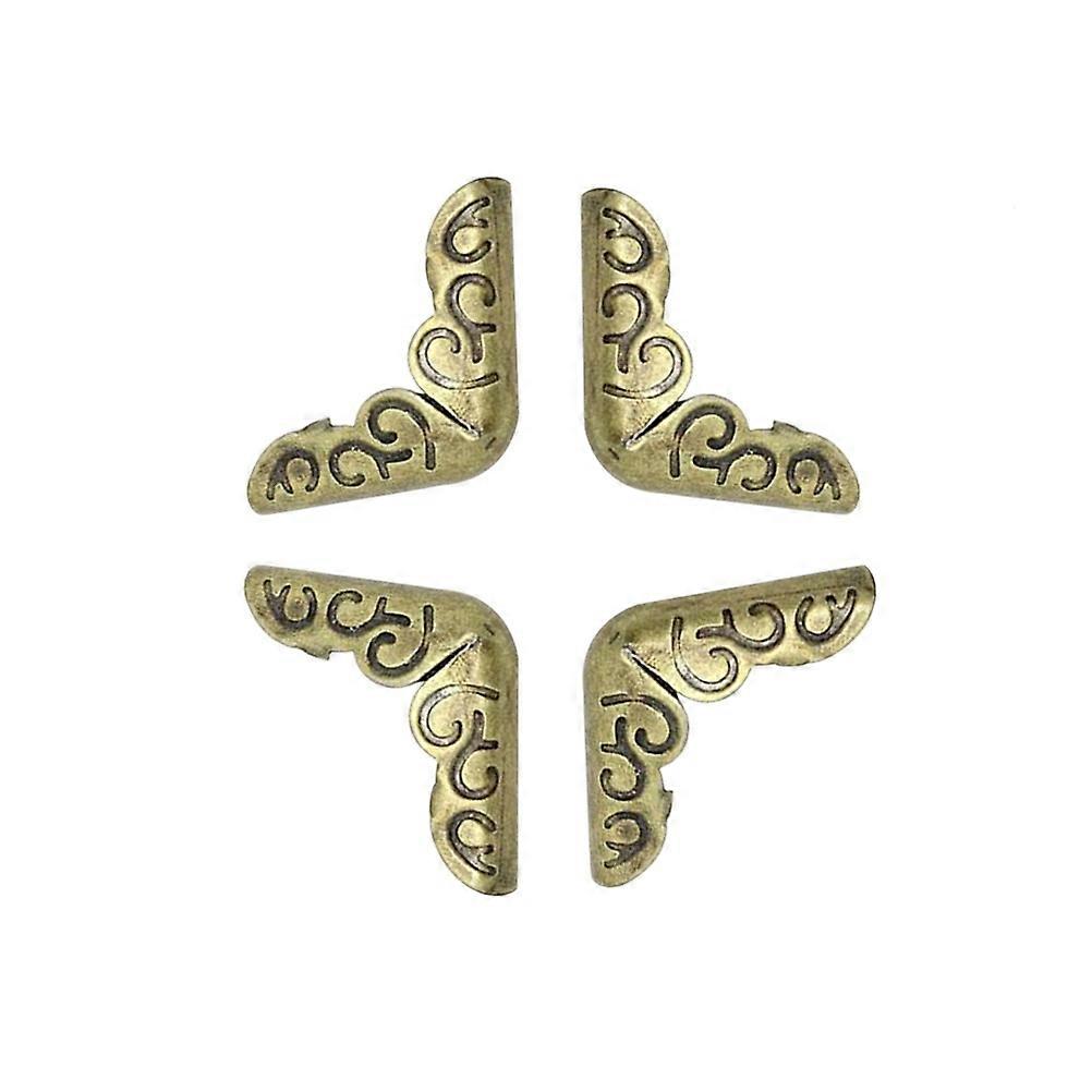 60Pcs 14MM DIY Album Folders Crafts Scrapbook Antique Bronze Book Corner Protector
