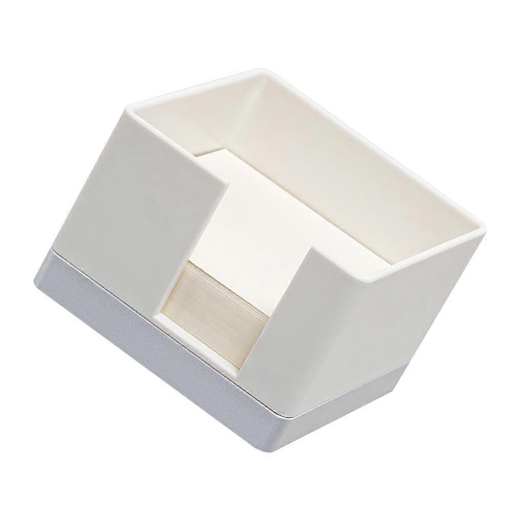 Memo Holder Box Desktop Memo Pad Case for Office Organization Compact Stationery Supplies Quick Reference Elegant