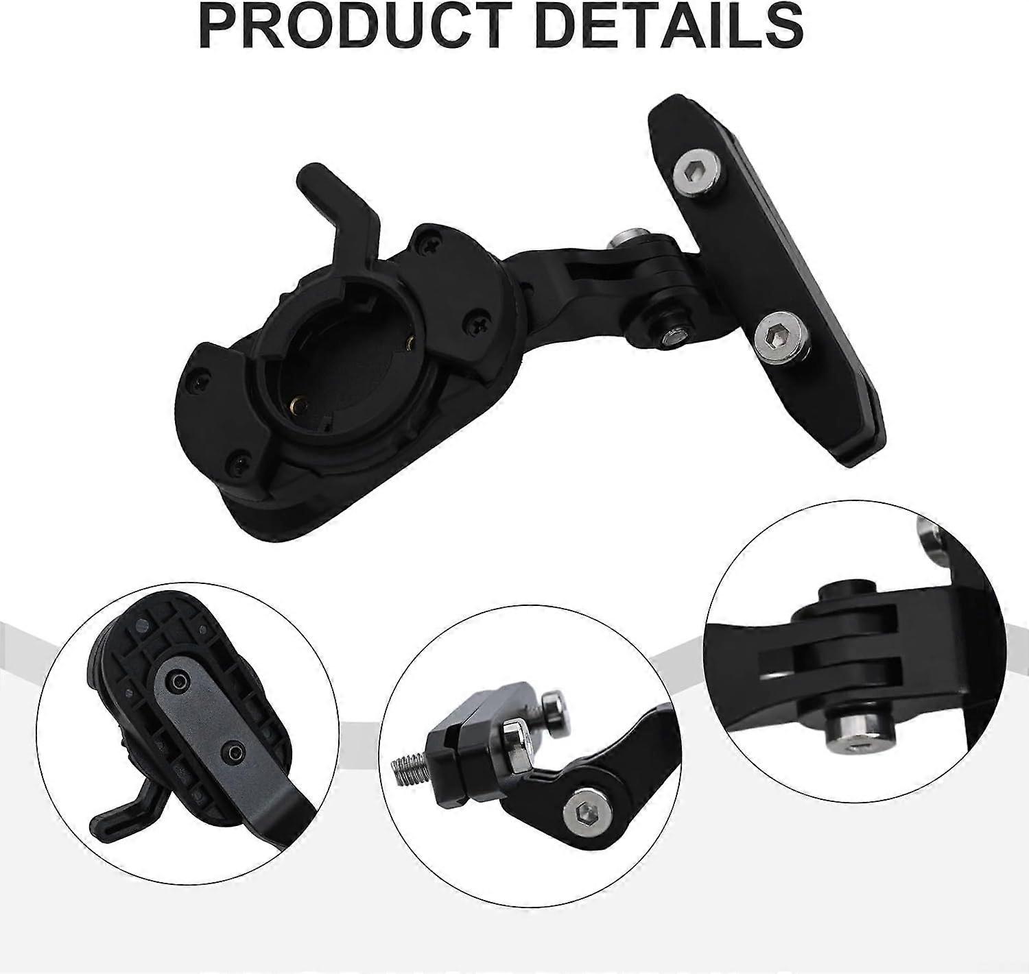 Garmin Varia RCT715 Bicycle Rear Light Mount, Aluminum Alloy Design for Easy Installation and Compatibility