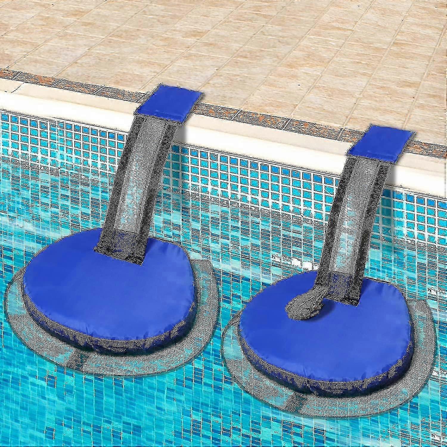 Swimming Pool Escape Ramp for Small Animals 2pcs Blue