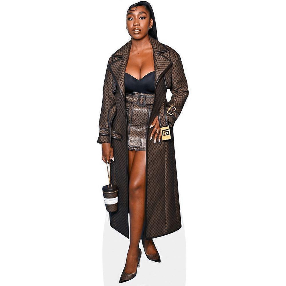 Salima Poumbga (Coat) Cardboard Cutout (lifesize OR mini size). Standee. Stand Up.