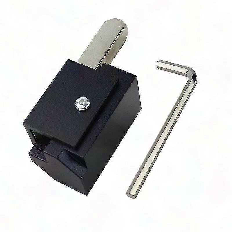 High Precision DIY Right Angle Chisel for Quick Square Hinge Mortises - Woodworking Tool (Black)