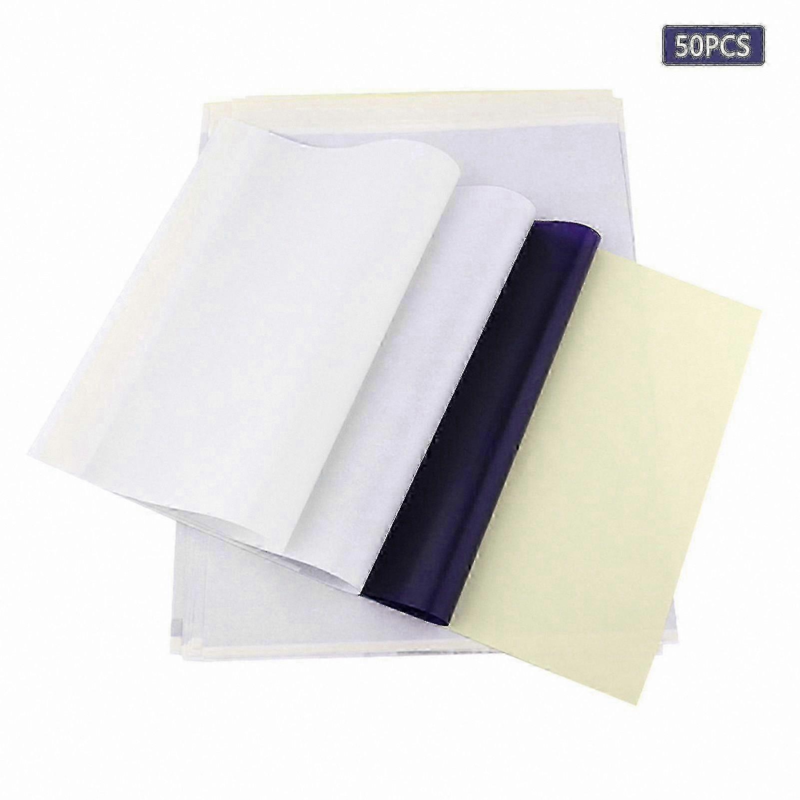 High-Quality Thermal Tattoo Stencil Sheets - A4 Size for Durable and Precise Design Transfer