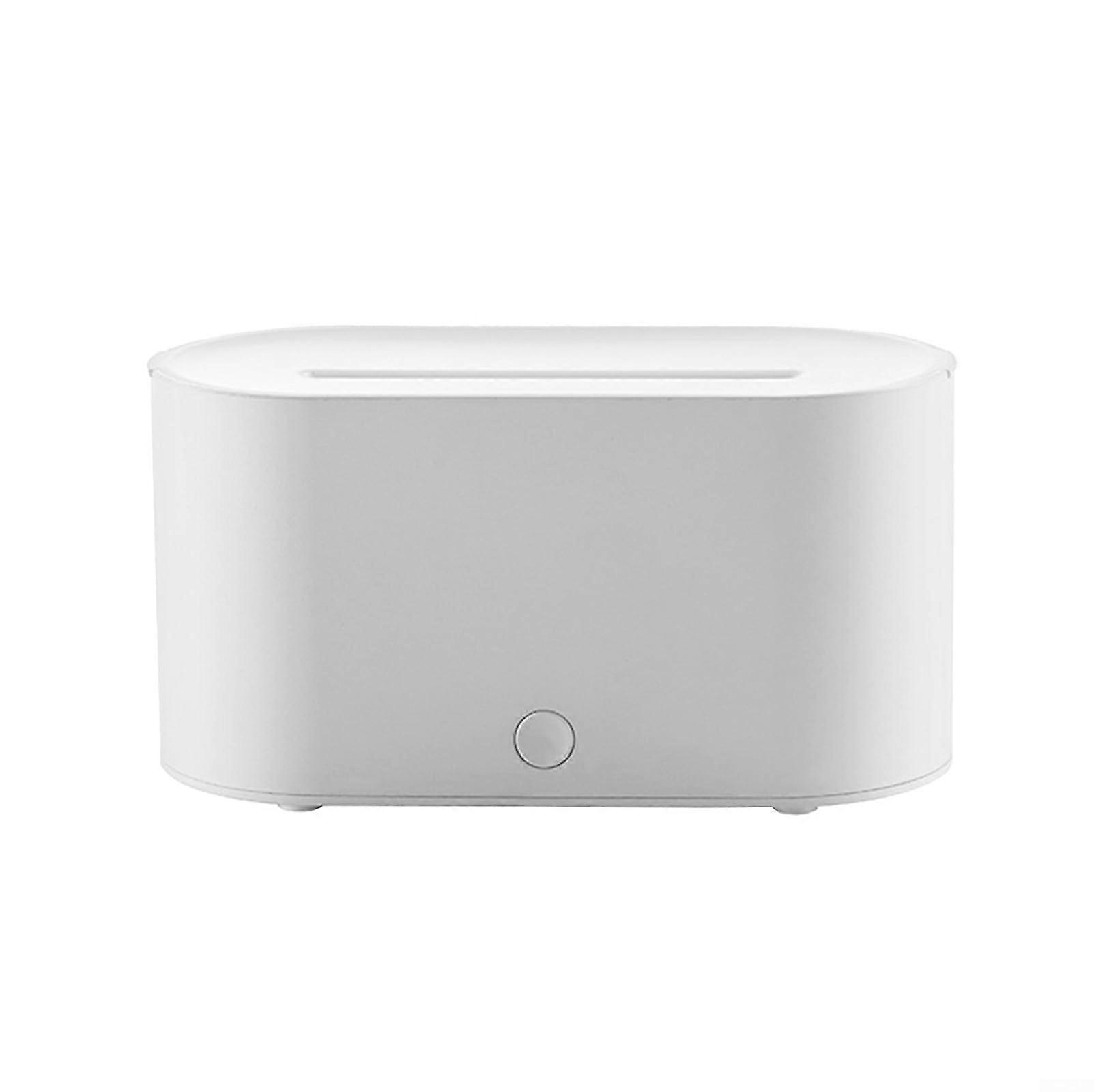 Compact USB Powered Flame Diffuser Efficiently Moisturizes Air, for Bedroom Relaxation Needs (white) Ref: 3777