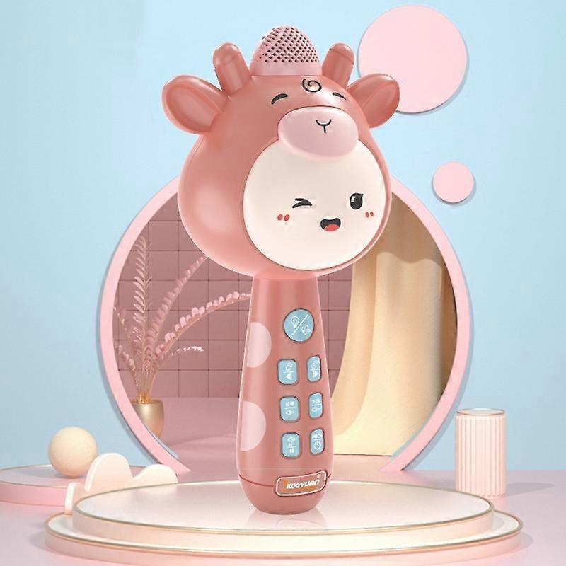 Wireless Singing Microphone, Colour: Upgraded Pink Upgraded  Pink