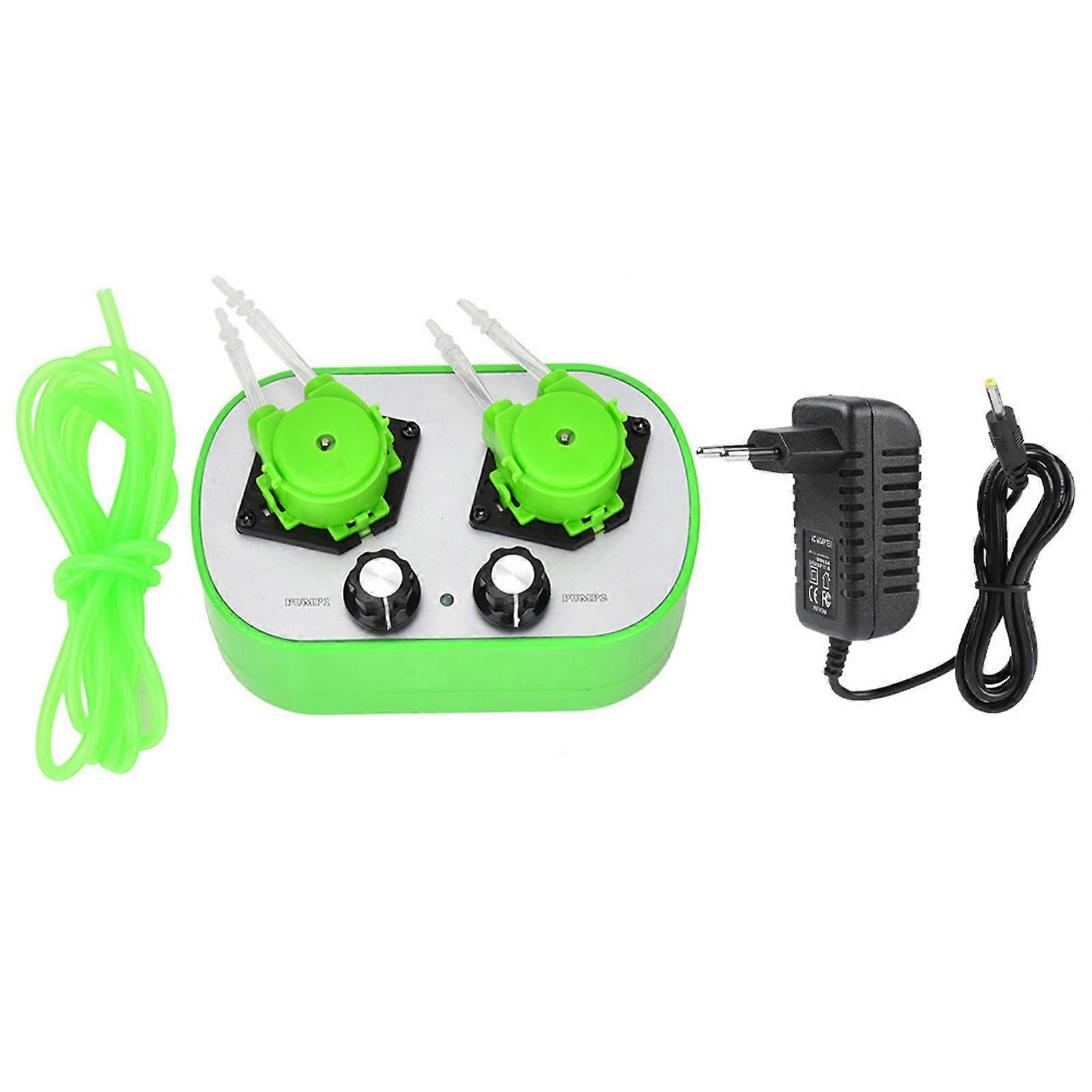 Miniature Peristaltic Pump Automatic Self Priming 9-53ml/min Flow Rate, Compact Precision Liquid Transfer Pump G628-2-2