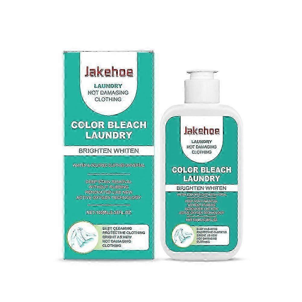 High-Efficiency Stain Removal Laundry Detergent - Concentrated Color Bleaching Formula for Color Protection & Anti-Fading 2025