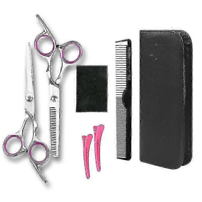 Hcut Scissors Straight Snips Thinning Hing Barber Tools Lf28