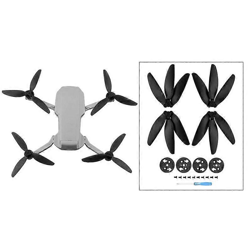 Three-Blade Propeller for Mini/ Mini 2 Drone Props Blade Replacement Wing Fans for Mini 2, Black