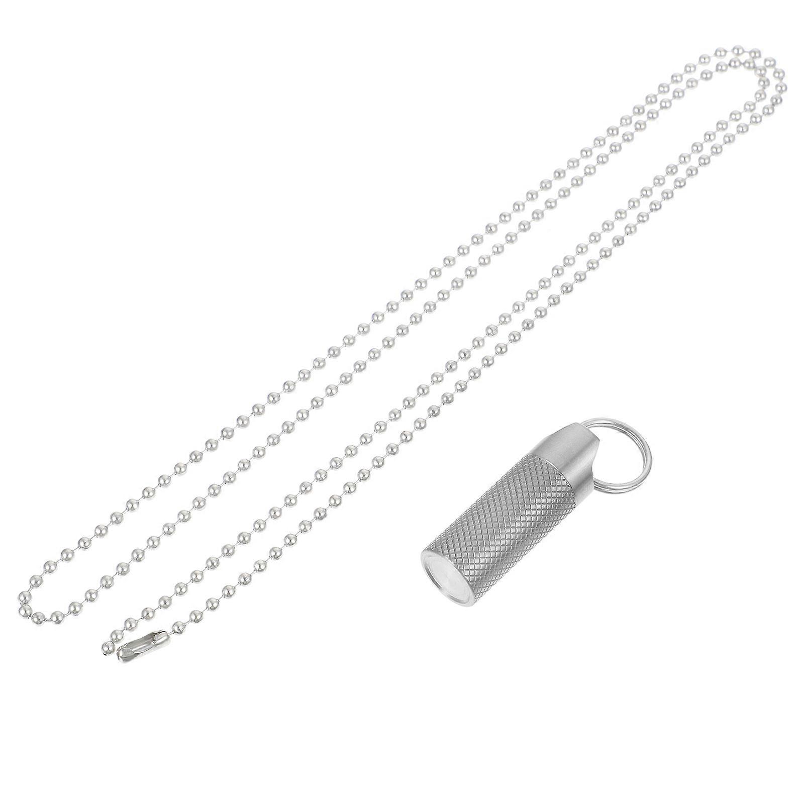 Portable Titanium Pill Holder for Storage Waterproof Lightweight Container